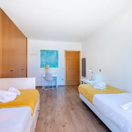 Unique -1 Km To Beach, Private Natural Pool, Tennis Court & Jumping Mat ساغريش
